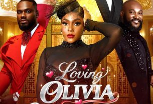 Loving Olivia Wellington movie poster featuring Ego Nwosu, Blossom Chukwujekwu, Prince Nelson, Sophia Chisom and MC Lively